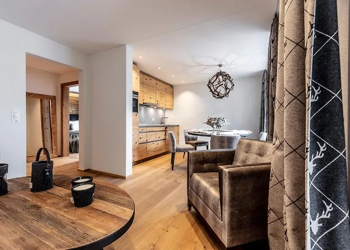 Unique Alpic Style Apartment In The Heart Of Davos